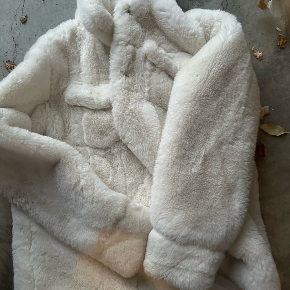 - Furry jacket